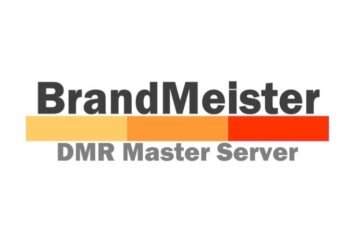 BrandMeister DMR logo showing the global amateur radio digital network name