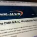 Screenshot of the DMR-MARC website showing the Motorola Amateur Radio Club Worldwide Network homepage.